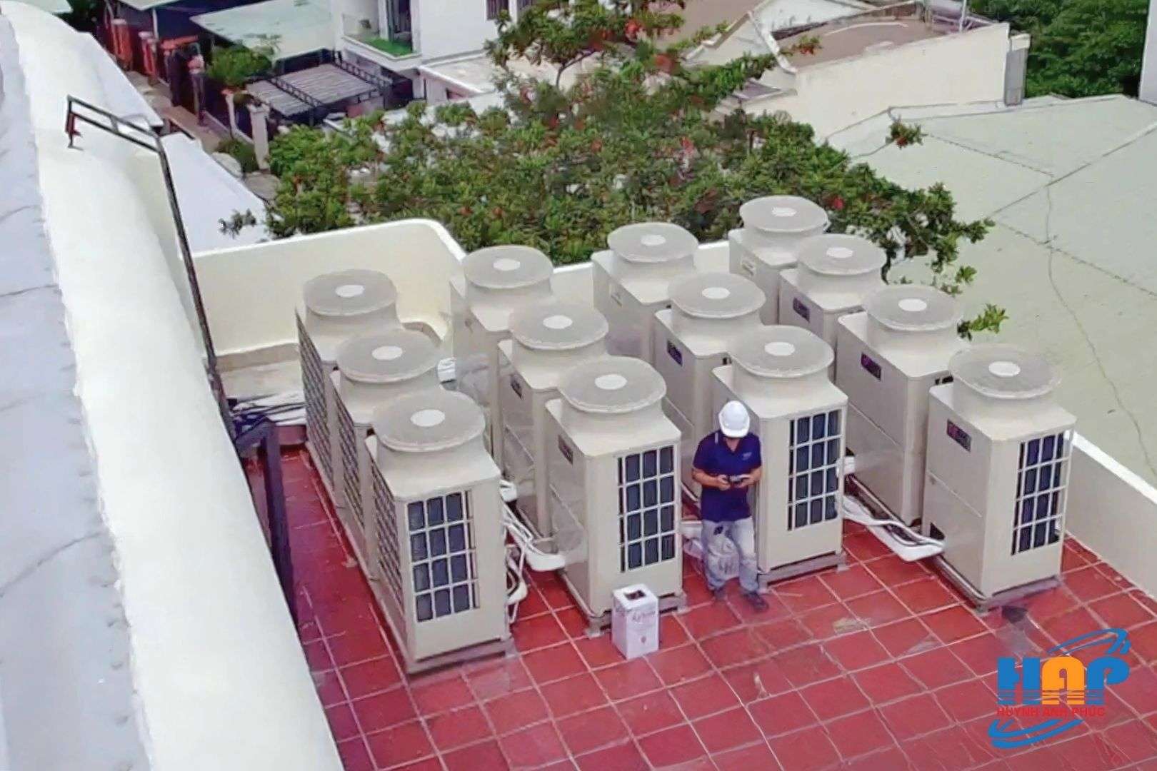 Lắp đặt hệ thống VRF Daikin-Bưu điện tỉnh Bình Dương-05