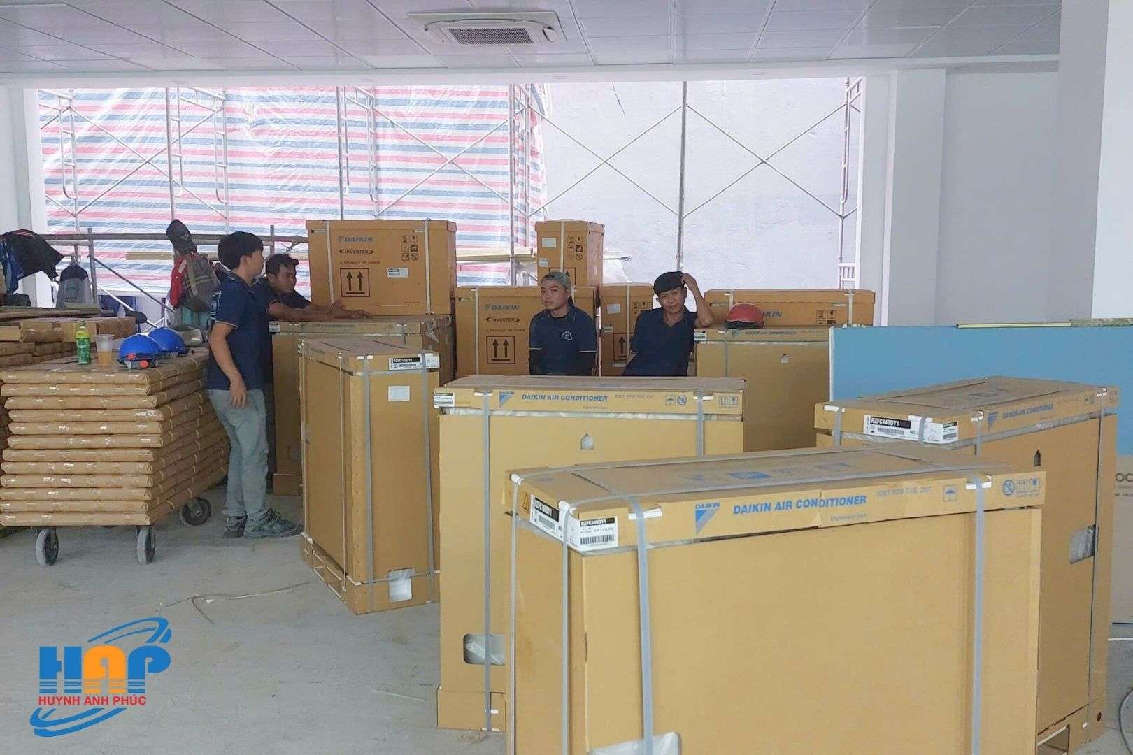 Lắp đặt máy lạnh daikin-Hội sở ngân hàng VIB-Quận 3-07