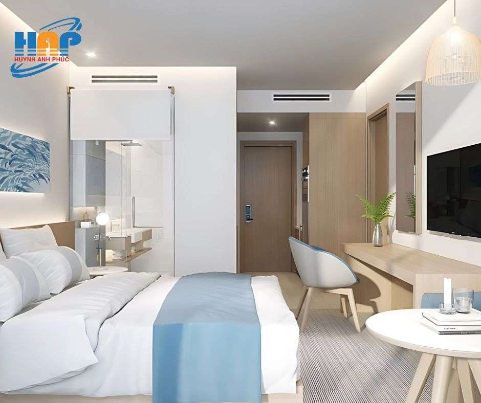 Lắp Điều Hòa Cho Khách Sạn 2 Tính thẩm mỹ, hài hòa khi lắp điều hòa cho khách sạn sang trọng