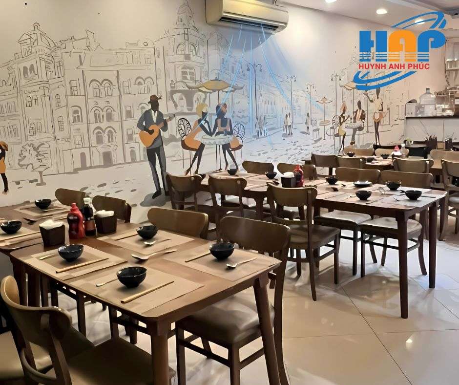 Cửa hàng nhỏ làm mát ổn định với điều hòa treo tường