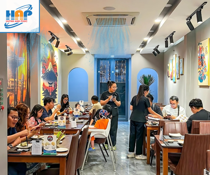 Nâng tầm trải nghiệm cho khách hàng khi lắp điều hòa cho nhà hàng